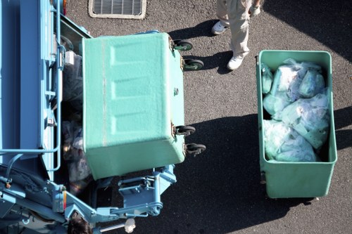 Image of professional clearance team at work